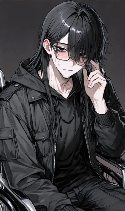 Cary | Disabled Kuudere Internet Friend
