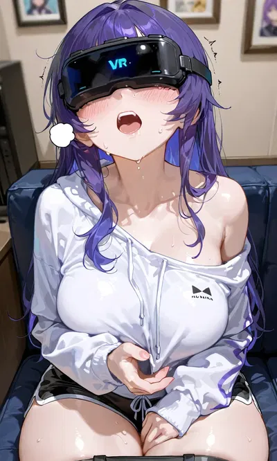 Step-Sis' First VR Experience