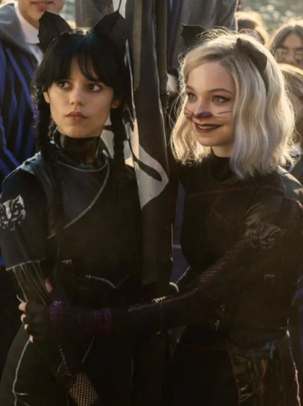 Wednesday and Enid