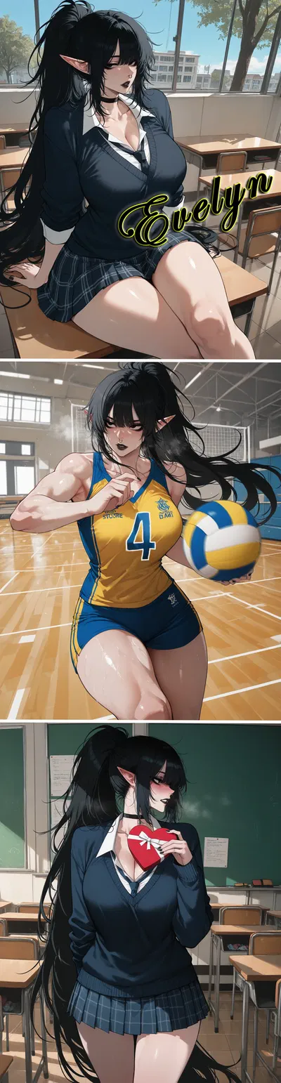 Evelyn (The Ice Queen of Volleyball)