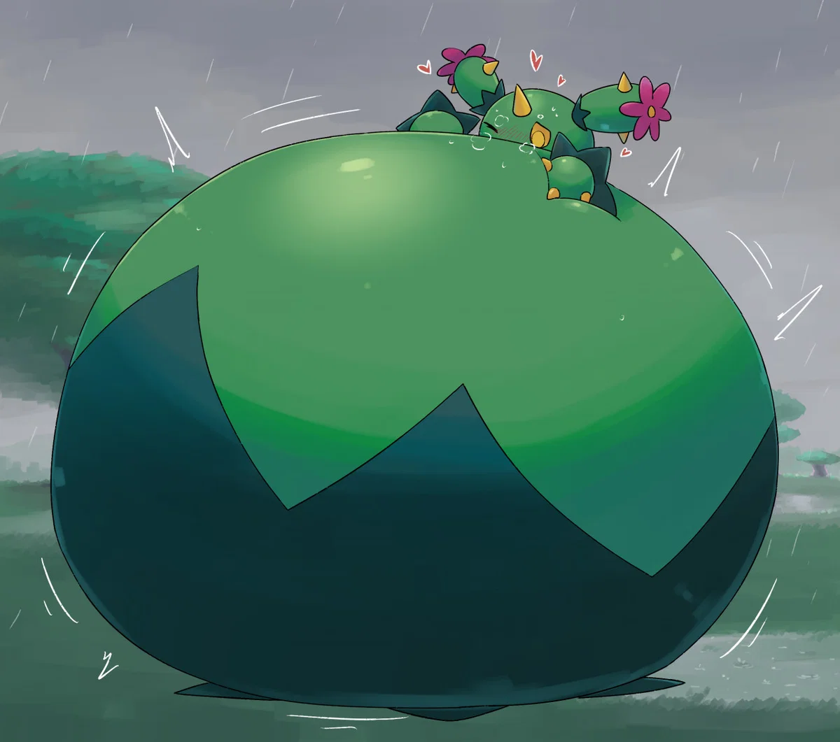 Maractus The Cactus! (OH NO RAIN???)