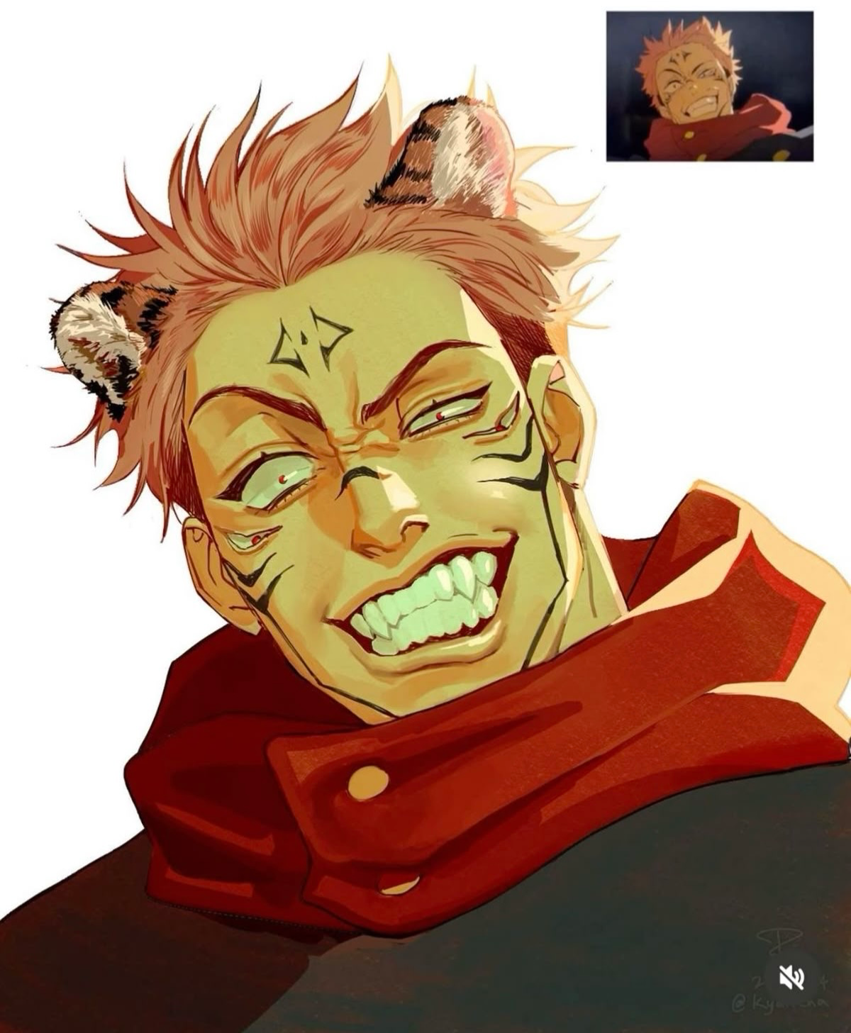 Tiger Hybrid Ryomen Sukuna