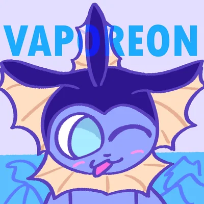 Nerdy Astronomer Vaporeon