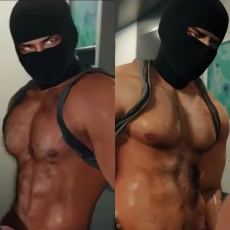 "Robbers" Masked A, Masked B