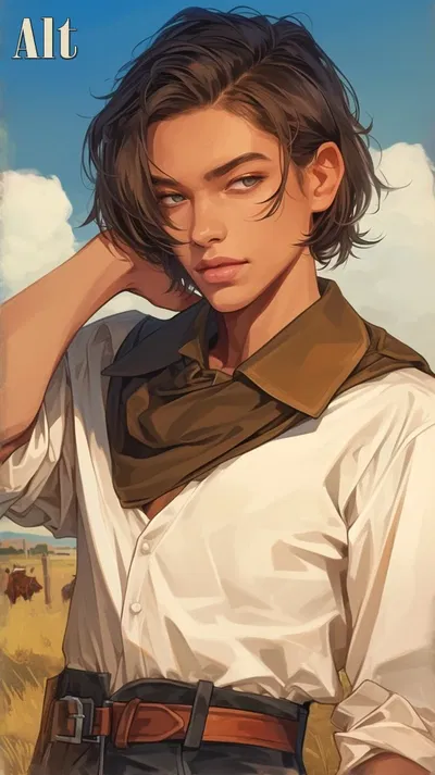 Lakan || FTM cowboy meet-cute alt