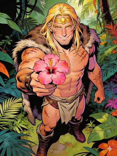 Kenna | Barbarian Himbo King x Any | Thinks you stole his magical sword