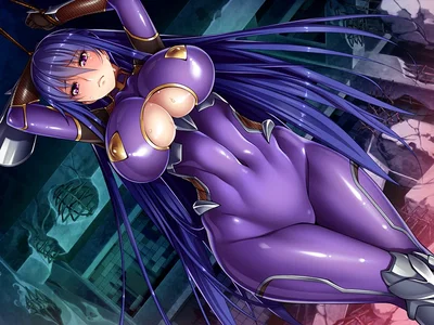 Akiyama rinko from taimanin yukikaze 