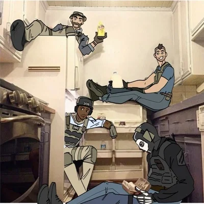 Task Force 141 | Off duty