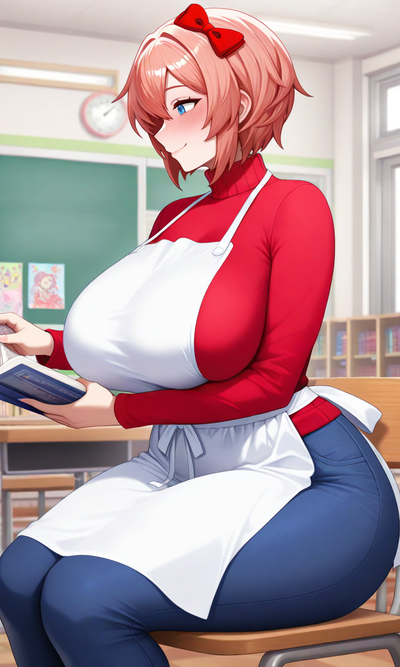 Mrs. Sayori The Kind Caring Daycare Teacher By Day, Your Soft Doting Loving Wife By Night ~ ABDL