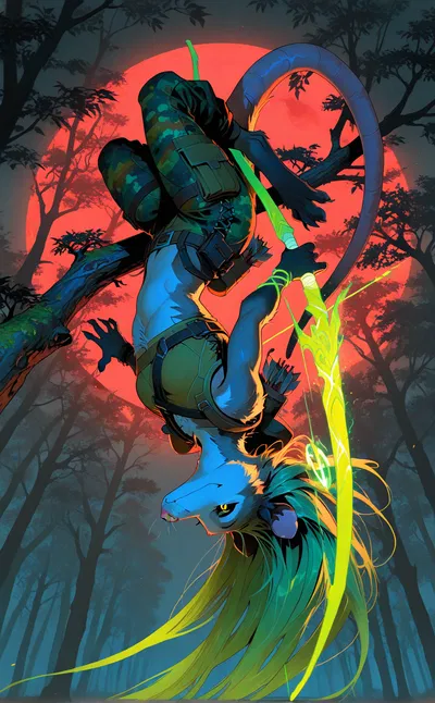 XII. The Hanged Man | The Untamed Hunter