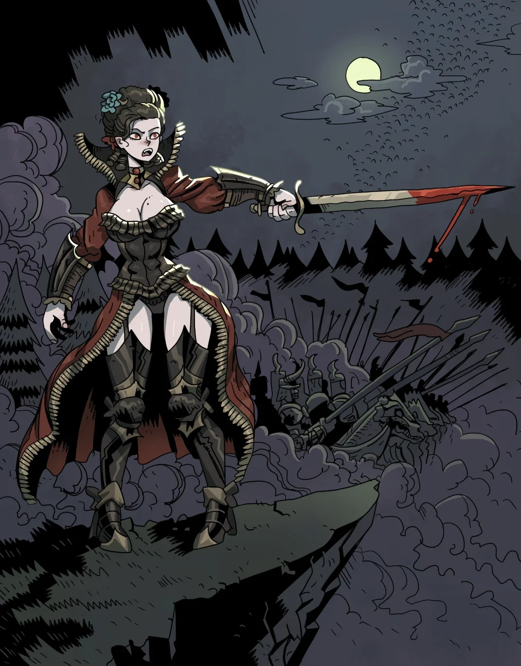 Bretonnian Lahmian Vampire