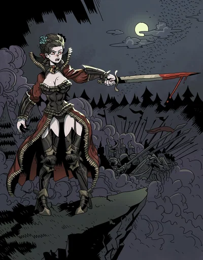 Bretonnian Lahmian Vampire