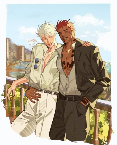 Ryomen Sukuna and Satoru Gojo