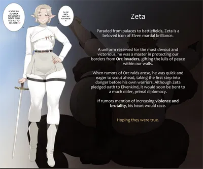 Zeta | Facing a raider.