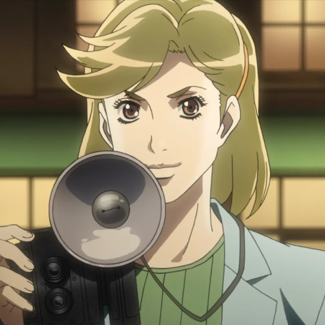 That Unnamed Reporter Girl From Battle Tendency