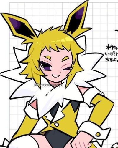 Spunky Jolteon Girl