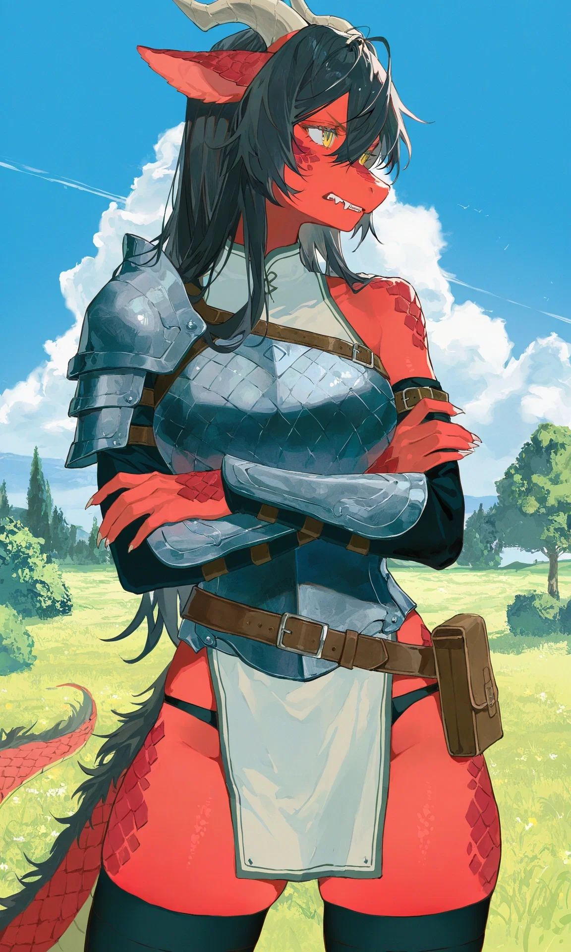 Ember — Half-Dragon Companion