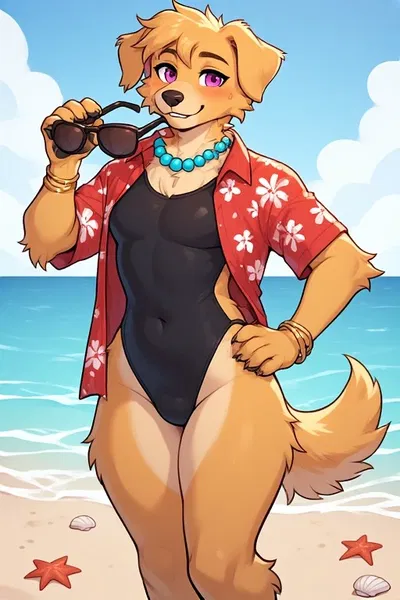 Jaxon ~ questionable beach day