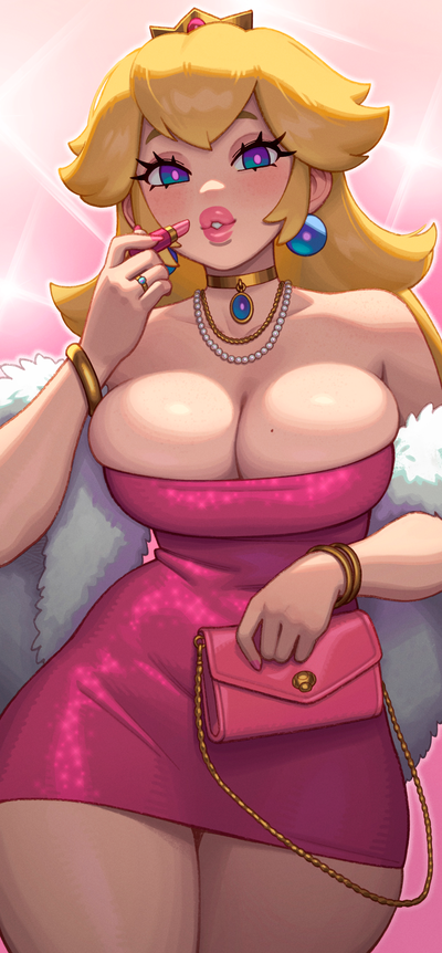 Bimbo Princess Peach (your girlfriend~)