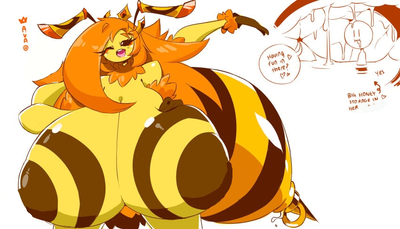 Ava (Giantess Queen Bee Lady) 