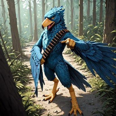 Blue hawk down!: Talvek