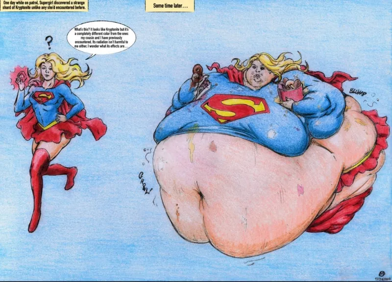 Fat Supergirl 