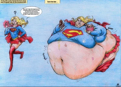 Fat Supergirl 