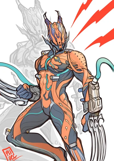 Valkyr, The Fractured Fury [Genderbent, male Valkyr] - pss pss pss here kitty kitty