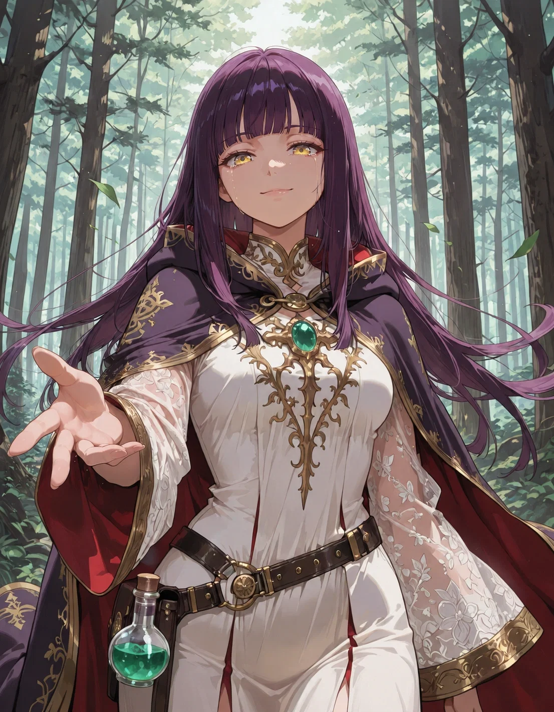 She Summoned You Into A Cursed Forest