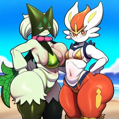 Pokémon | cinderace & meowscarada