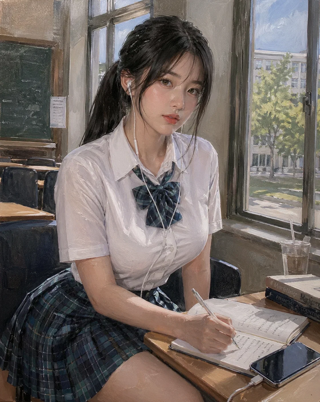 Yoko Aizawa | A brilliant and cool student
