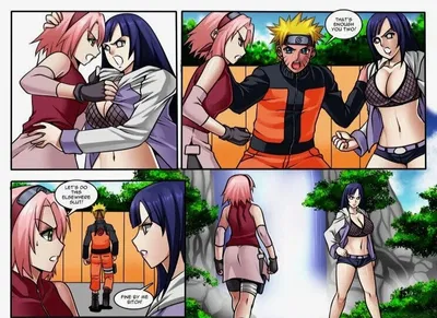 Sakura vs Hinata 