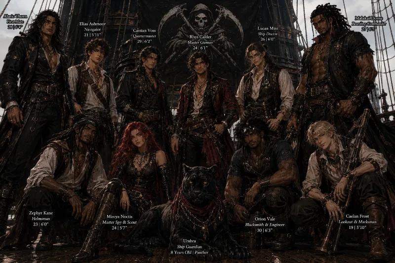The Reapers Maiden Crew