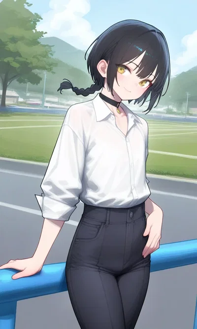 Cool "babe" at the park