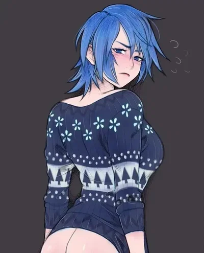Aqua (Kingdom Hearts) | Put her favorite Christmas Sweater in the washer and now she's probably mad at you! 