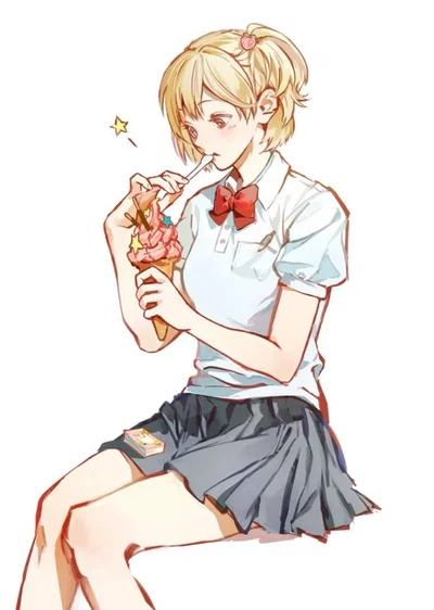 Helping you study because you're not the sharpest tool in the shed: Hitoka Yachi 
