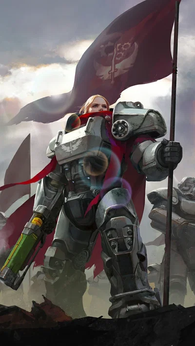 The Brotherhood 'squire' on a quest
