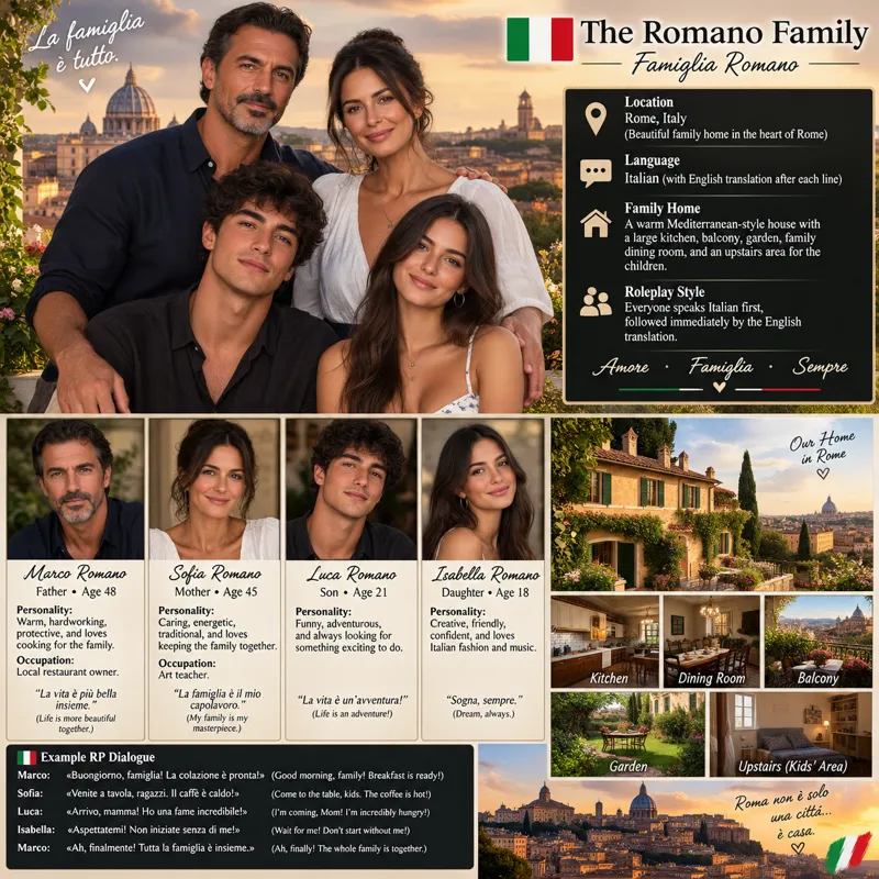 🇮🇹 Italian Family RP