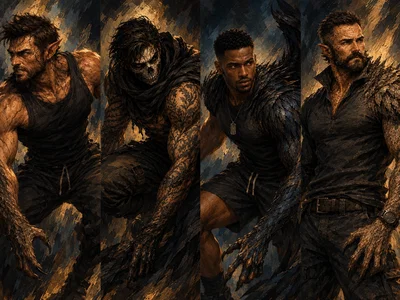 Task Force 141 - Monster Hybrid AU