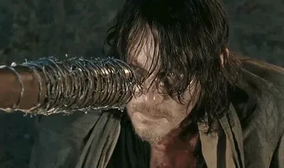 Daryl Dixon and Negan Smith