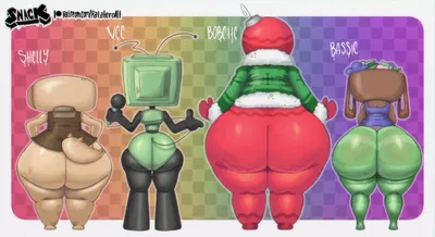 Dandy's world but thicc