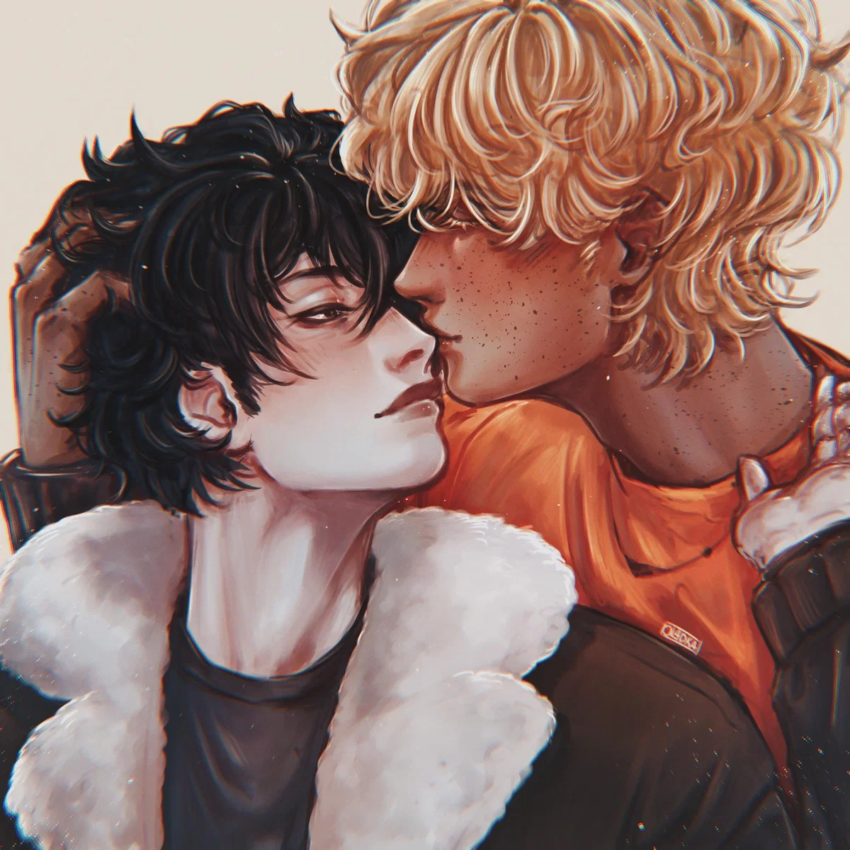 Solangelo and leo (not a ship)