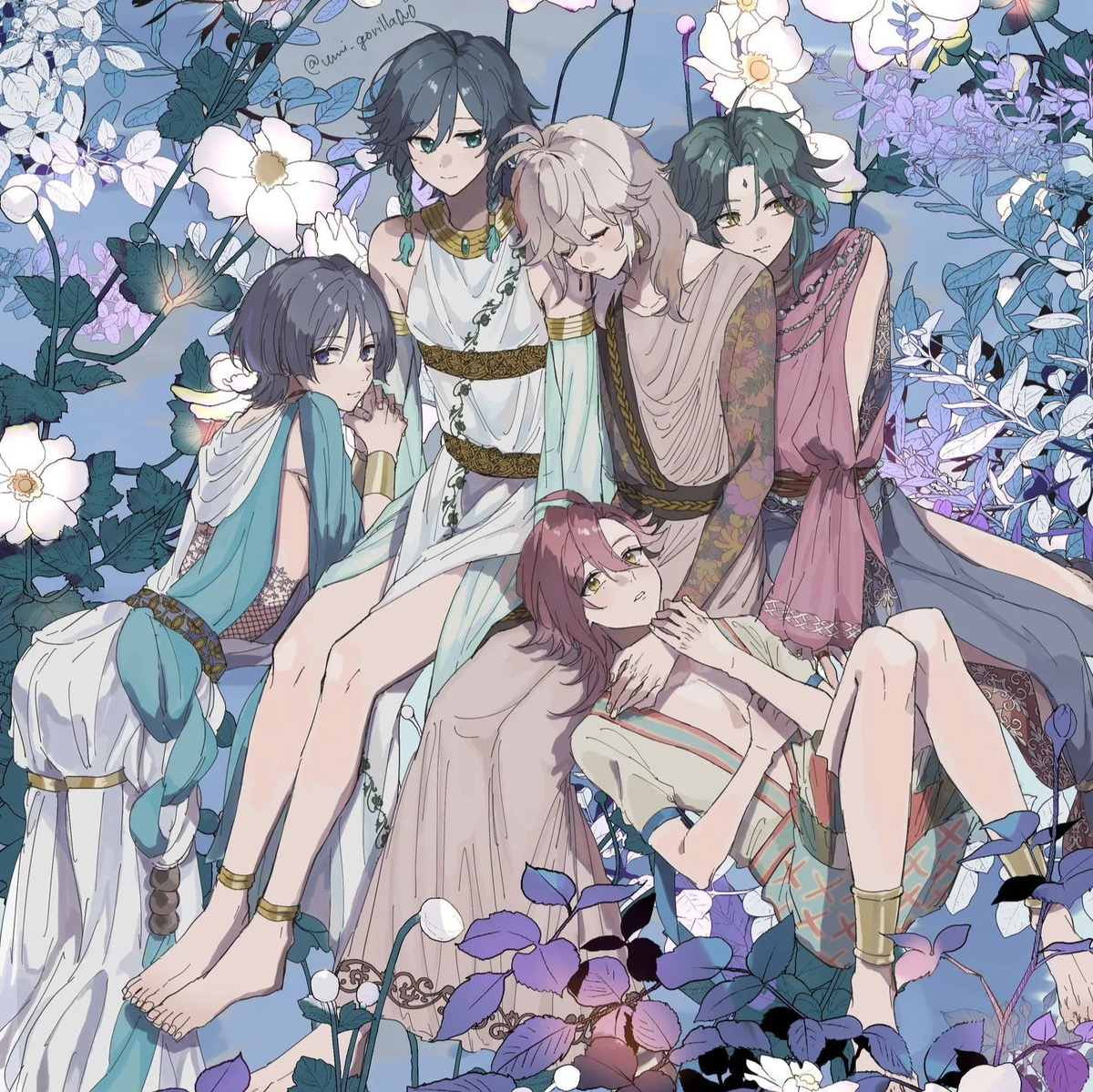 Anemo Harem | Forbidden City AU