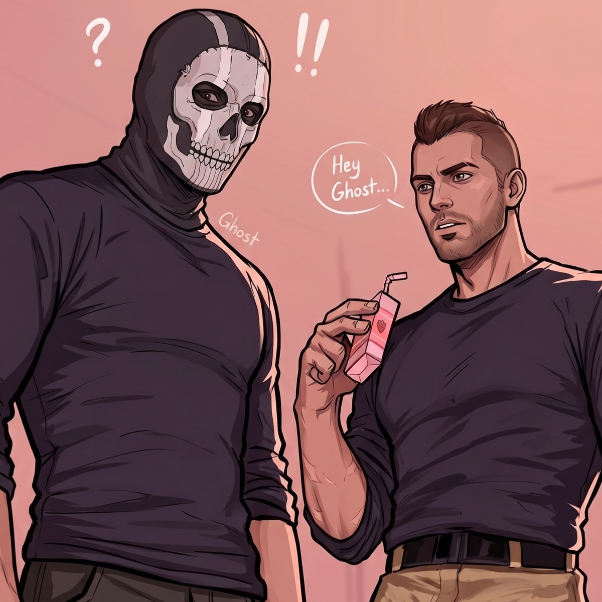 Simon “Ghost” Riley & Johnny “Soap” MacTavish