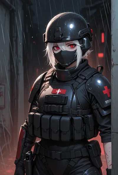 Sierra "Valkyrie" Sanguine | Vampire Special Forces Medic