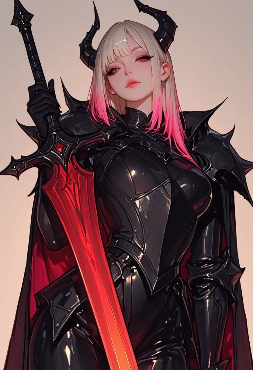 Lady Seraphyne, The Crimson Obsidian Knight 