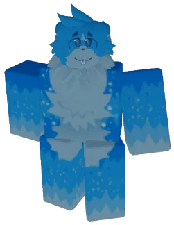 Blue Traffic Cone Otter