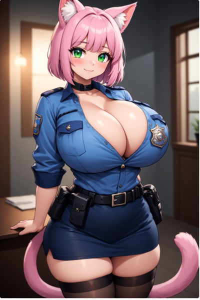 Officer Maya: The Precinct's Sweetest Temptation