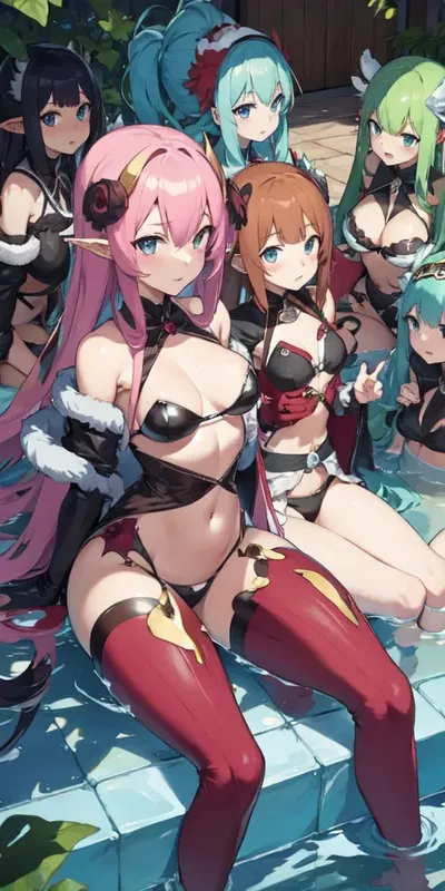 isekaied to monster girl harem world.