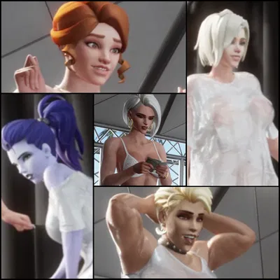 The (Futa) Overwatch Wet T-Shirt Contest